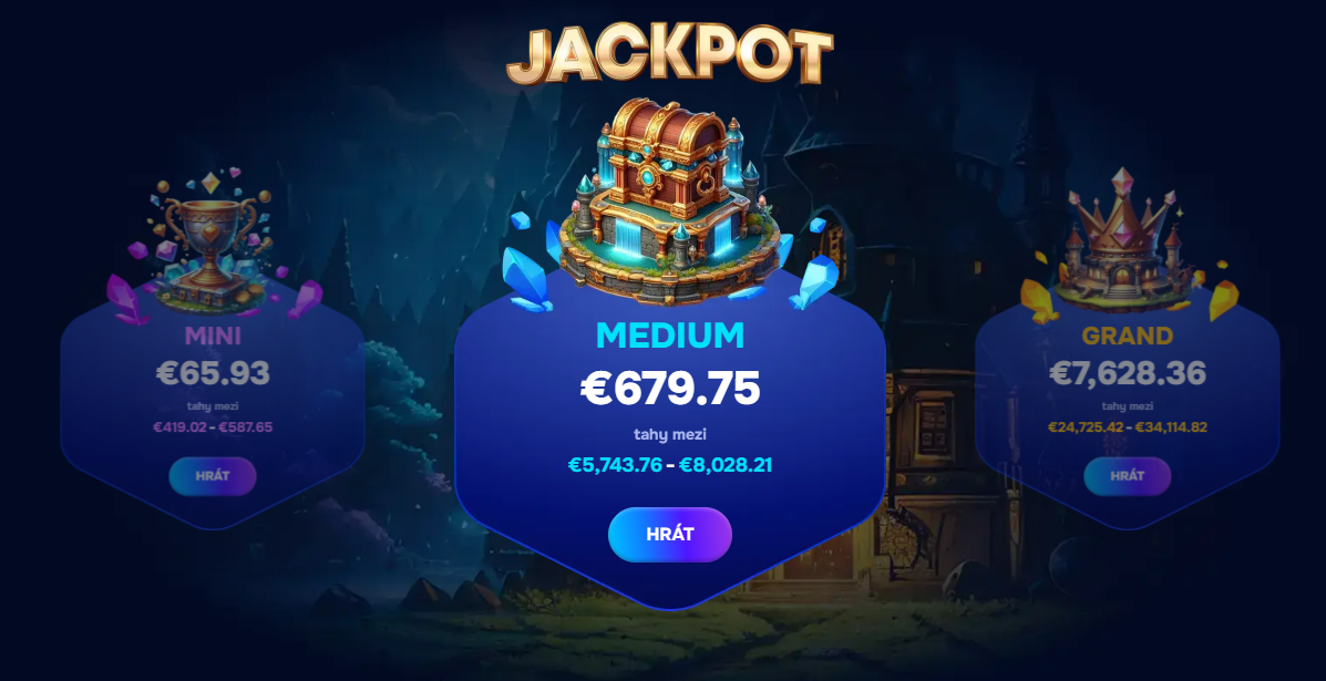 Jackpotový styl promo bonus boom na platformě Wizardo.