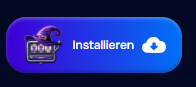 Mobil-App Wizardo herunterladen mit Slot-Machine-Icon.